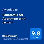 Panoramic Art With Jacuzzi アパート *