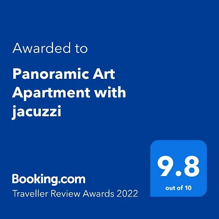 Panoramic Art With Jacuzzi דירה *
