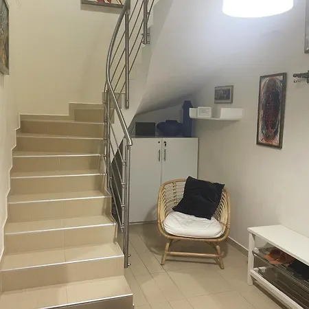 דירה Panoramic Art With Jacuzzi